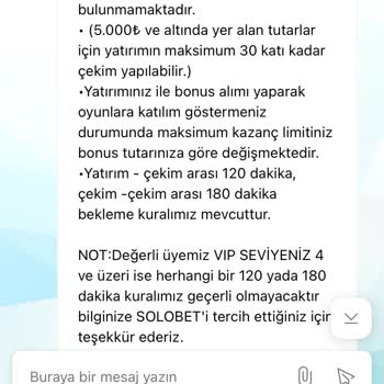 Solobet Para Çekme İşleminde Eksik Ödeme Ve Bilgilendirme Sorunu