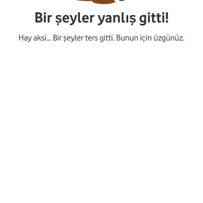 Vodafone Hediye Çarkı Sürekli Hata Veriyor, Hakkım Tanımlanmıyor