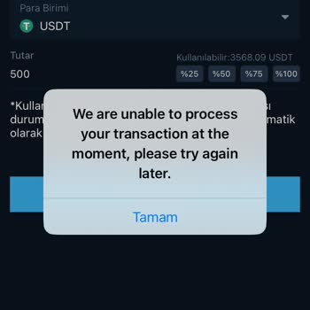 Bitexen Global'de USD Aktarımı Hatası Ve Müşteri Hizmetlerinden Yanıtsızlık