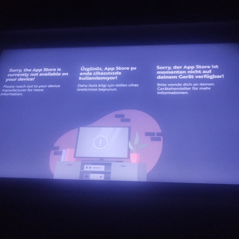 Vestel Televizyonda App Store Erişim Sorunu