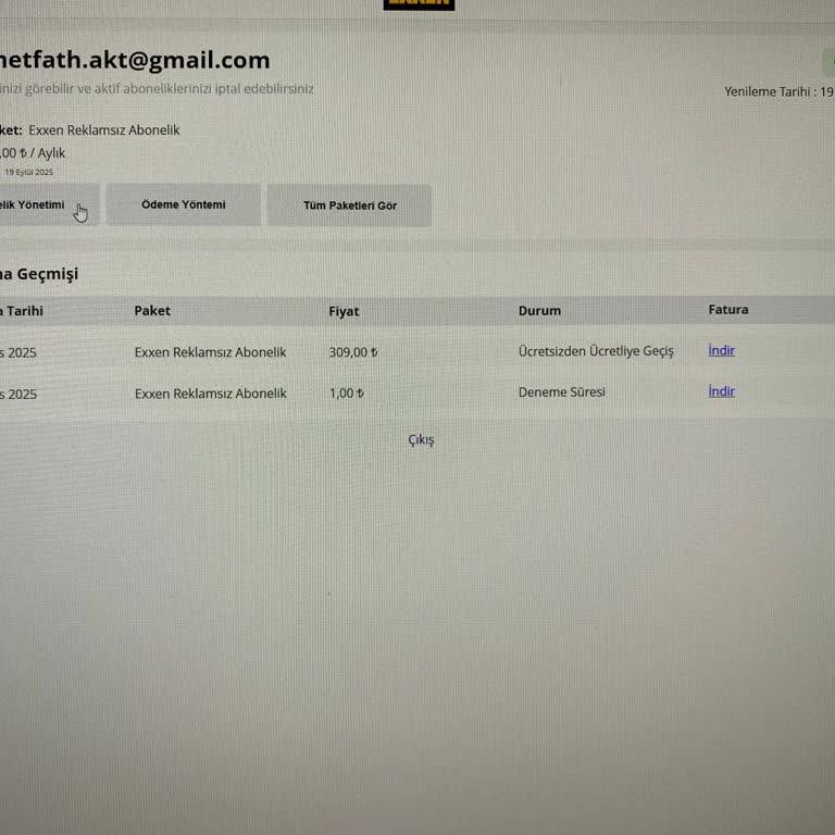 Maç Saatinde Exxen Çökmesiyle Hizmet Alamadan İki Kez Ücret Kesildi