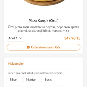 Menüde Domuz Eti İçeriğinin Yetersiz Ve Yanıltıcı Şekilde Belirtilmesi