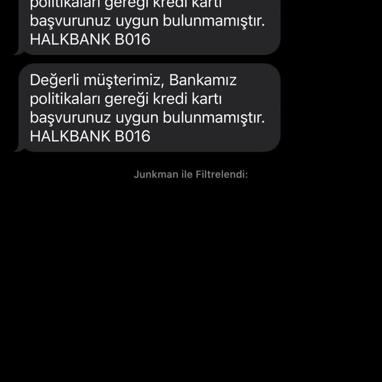 Kredi Kartı Başvurum İki Kez Reddedildi, Detaylı Açıklama Ve Çözüm Bekliyorum