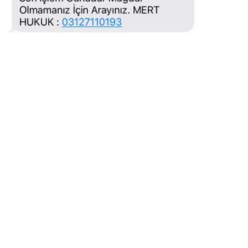 Bilinmeyen Hukuk Bürosundan Gelen Mesajla Kişisel Bilgilerim Tehlikede!