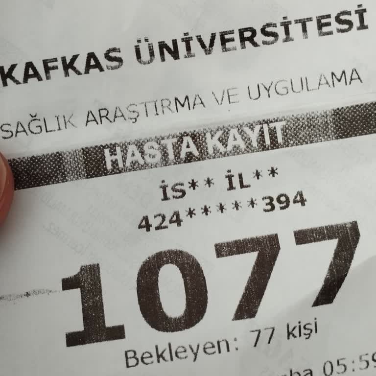 Kafkas Üniversitesi Hastanesi'nde Sıra Ve Bilgilendirme Sorunu, Kantin Fiyatları Mağduriyeti