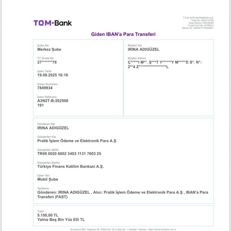 Gönderdiğim Para Hesabıma Geçmedi, Müşteri Hizmetlerine Ulaşamıyorum