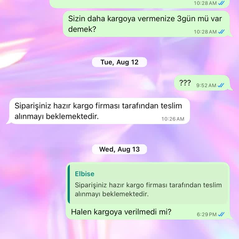 Siparişim Teslim Edilmedi, İade Ve İptal Talebim Karşılanmadı