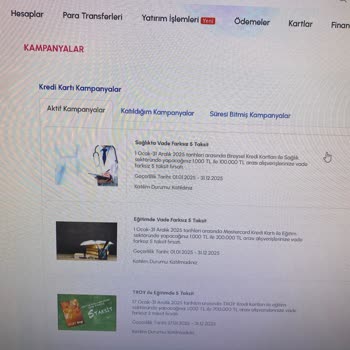 Kredi Kartı Kampanyasına Katıldım Ama Taksitlendirme Yapılmadı Mağduriyetim Giderilmiyor