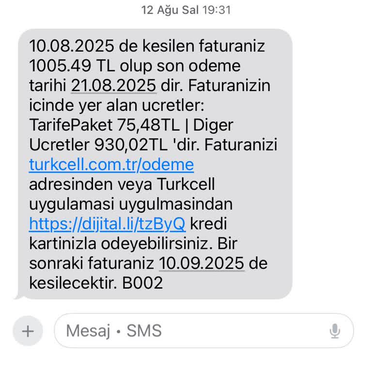 Cayma Bedeli Faturası Gönderilmedi Mağduriyetim Giderilmiyor