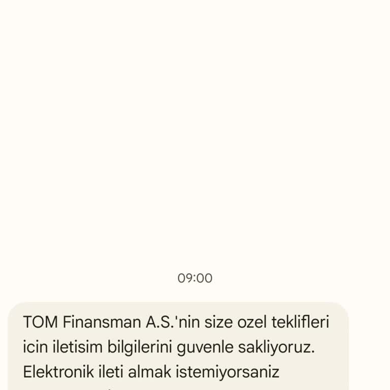 A101 Sitesine Kayıt Sonrası İzinsiz Reklam Mesajları Gelmesi