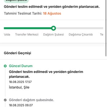 Aras Kargo Şile Şubesi Teslimat Sorunu Ve Müşteri Hizmetlerinde İlgisizlik
