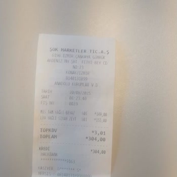 Şok Market'te Raf Ve Kasa Fiyatı Uyuşmazlığı İle İlgili İade Sorunu