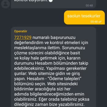 Onaylanan Para Çekim Talebim Hesabıma Yatmadı, Acil Çözüm Bekliyorum