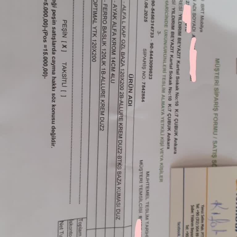 Sipariş Teslim Edilmedi, Bilgilendirme Yapılmadı Ve Yasal Haklarımı Kullanacağım