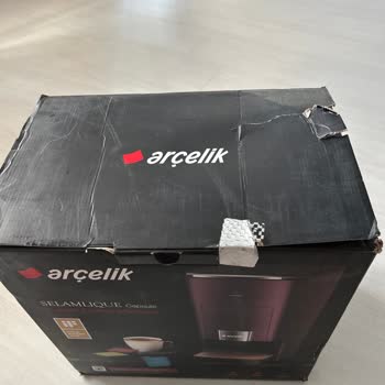 Aldığım Kahve Makinesinin Kutusu Yırtık Ve Eksik Ürünle Teslim Edildi