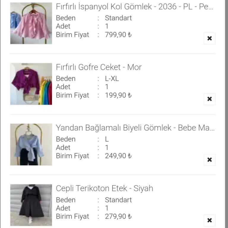 Yanlış Ve Dar Ürünler Gönderildi Müşteri Hizmetleri Dönüş Yapmıyor