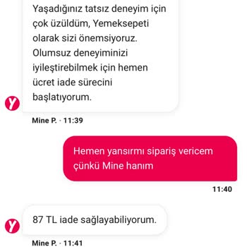 Eksik Gramajlı Ürün Ve Yetersiz Çözüm Sunulması
