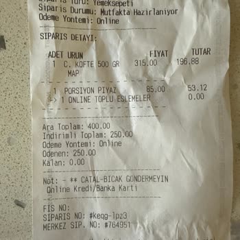 Eksik Gramajlı Ürün Ve Yetersiz Çözüm Sunulması