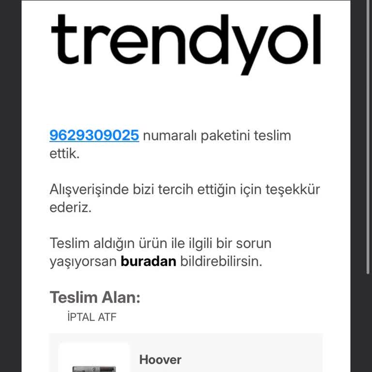 20 Gündür Teslim Edilmeyen Çamaşır Makinesi Mağduriyeti