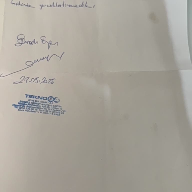 Teknosa Teknosel Hattım İçin Çözüm Sunulmuyor, Hizmet Alamıyorum