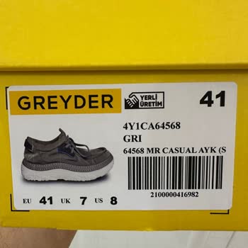Greyder Ayakkabının Kısa Sürede Dikişleri Açıldı Mağduriyetim Giderilmiyor