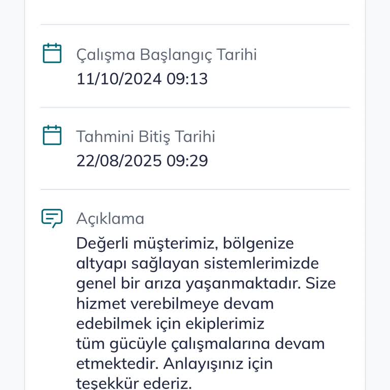 Hizmet Alamadığım İnternet İçin Fatura Ve Çözüm Eksikliği