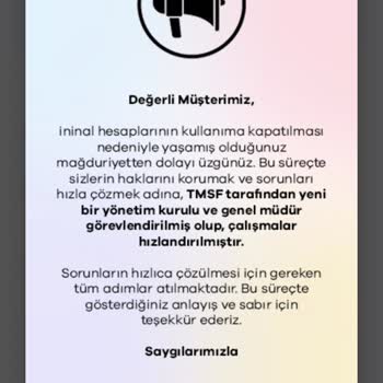 İninal Kartım Bloke Oldu, Paramı Kullanamıyorum Ve Müşteri Hizmetlerine Ulaşamıyorum