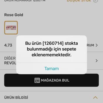 Sipariş Verdiğim Ürün Stokta Olmasına Rağmen Teslim Edilmedi Ve Müşteri Hizmetlerine Ulaşamadım