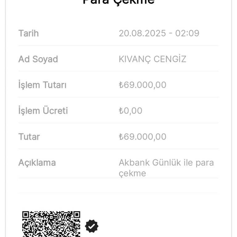 69 Bin TL Transferim Akbank Hesabıma Ulaşmadı Müşteri Hizmetleri Yanıtsız Kaldı