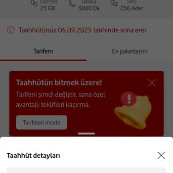 Vodafone Paket Yenilemede Fahiş Fiyat Artışı Mağduriyeti