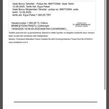 Cayma Hakkım Engellendi, Sigorta İptal Edilmiyor