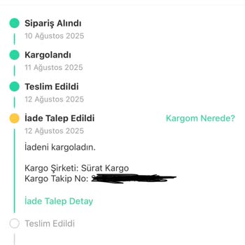 Yanlış Ürün, Geciken İade Ve Yetersiz Müşteri Hizmeti Mağduriyeti