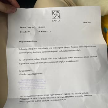 Aldığım Gömleğin Kalitesi Ve Mağaza İlgisizliği Hayal Kırıklığı Yarattı