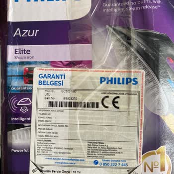1,5 Yılda Bozulan Ütüye Yüksek Tamir Ücreti Ve Çözüm Eksikliği