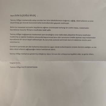 Yeni Alınan Polo T-Shirt'te İlk Haftada Delik Çıktı, İade Talebim Reddedildi