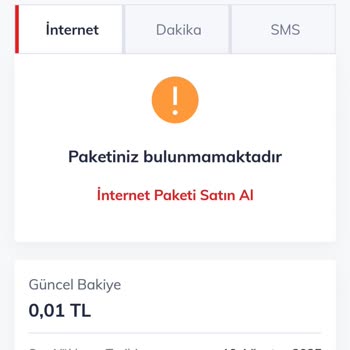 Otomatik Paket Yenilenmedi, Yüklediğim Bakiye Hızla Harcandı Mağdur Oldum