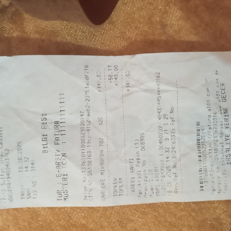 A101 Mağazalarında Alınan Arızalı Ürünün İade Sürecinde Yaşanan Sorun