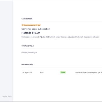 Abonelik İptal Seçeneği Yok Ücret Çekilmesinden Endişeliyim