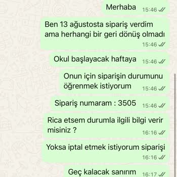 Sipariş Teslim Edilmedi, İletişim Yetersizliği Güven Sarsıyor