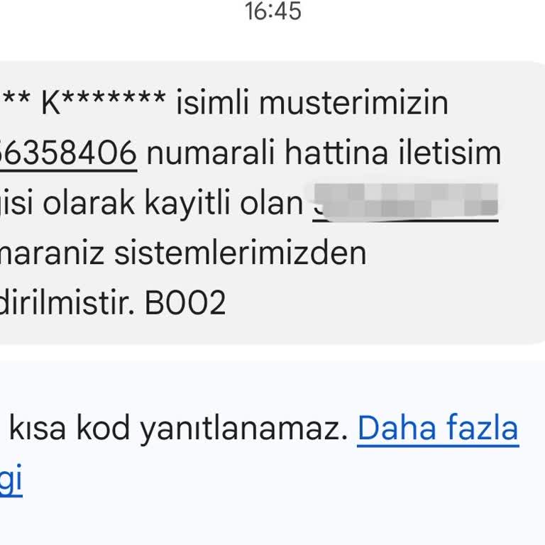 Hattımın İzinsiz Başka Bir Numaraya Atanması Güvenliğimi Tehdit Ediyor