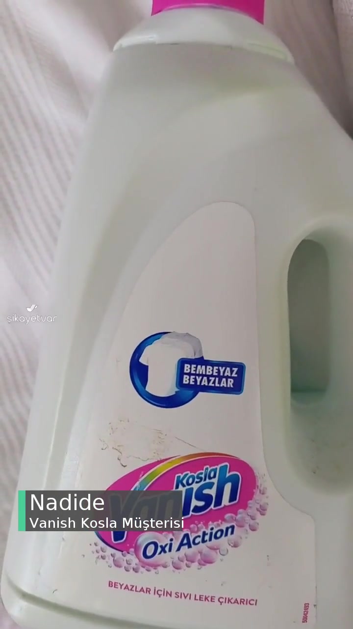 Vanish Kosla Ürün Kullanılmaz Hale Geldi! videonun kapak resmi