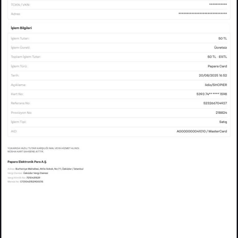 Ödeme Yapıldıktan Sonra Hizmet Sunulmadı, İçerik Erişimi Sağlanmadı