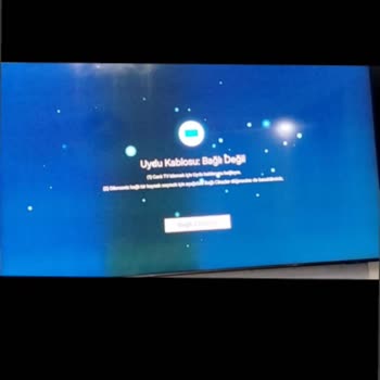 Yeni Alınan Televizyonda Bağlantı Ve Ekran Sorunu, Servis Gecikmesi