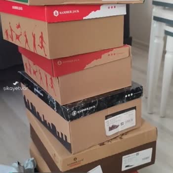 Hammer Jack Ayakkabı Siparişimi Eksik Gönderdi!