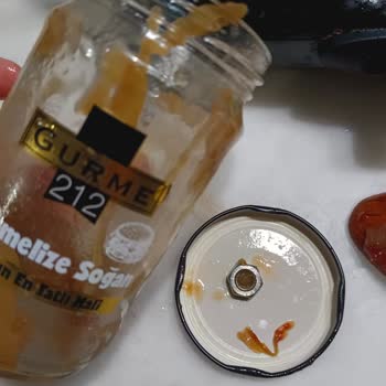 Gurme212 Karamelize Soğanda Metal Parça Ve İlgisiz Müşteri Hizmeti