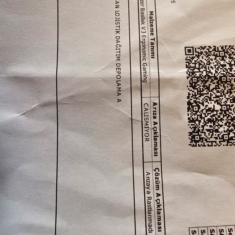 Garanti Sürecinde Çözülmeyen Mouse Arızası Ve Mağduriyet