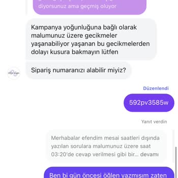 Siparişim Ne Kargoya Verildi Ne İptal Edildi Mağdurum