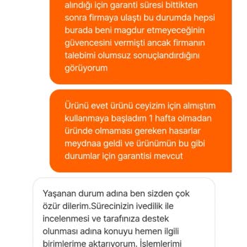 Kusurlu Ürün, Reddedilen Garanti Ve Teslim Edilmeyen Tencere Seti Mağduriyeti