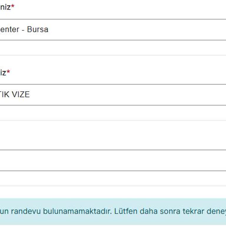 VFS Global Randevu Sistemi Erişilemiyor: Adil Ve Şeffaf İşlem Bekliyorum