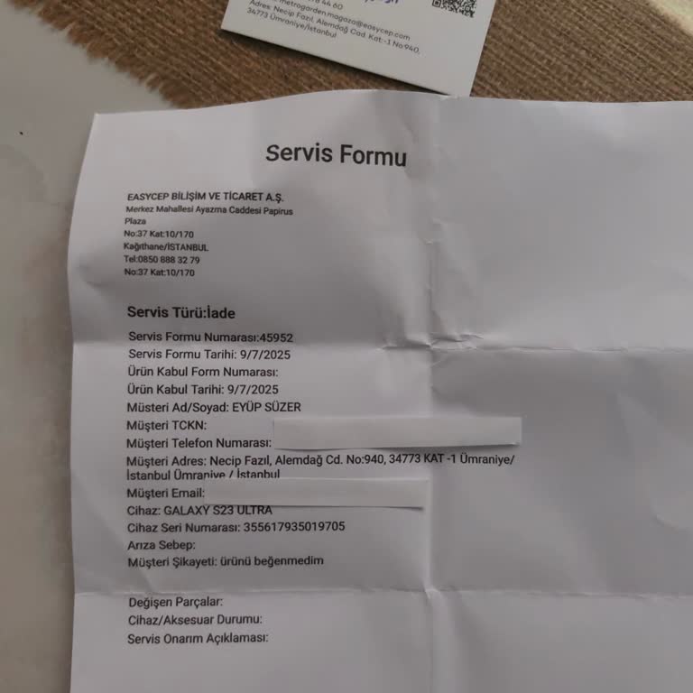 Telefonu Teslim Almadan İade Ettim Param İki Aydır Geri Ödenmiyor